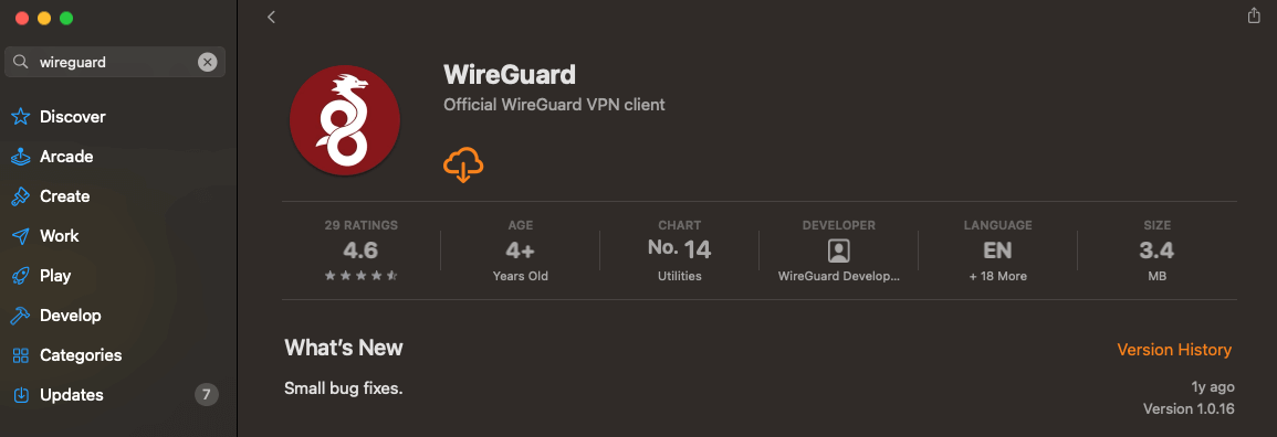 Download Wireguard Client