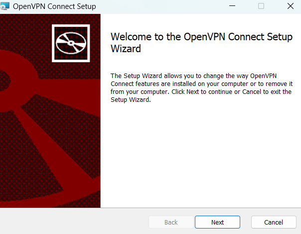 Install OpenVPN client
