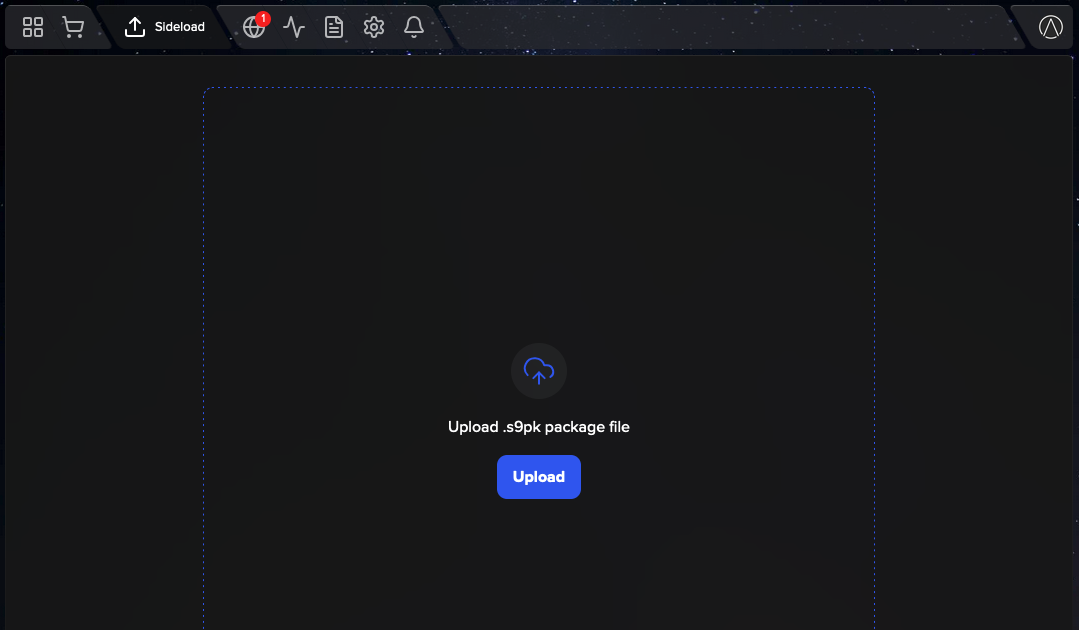 system sideload